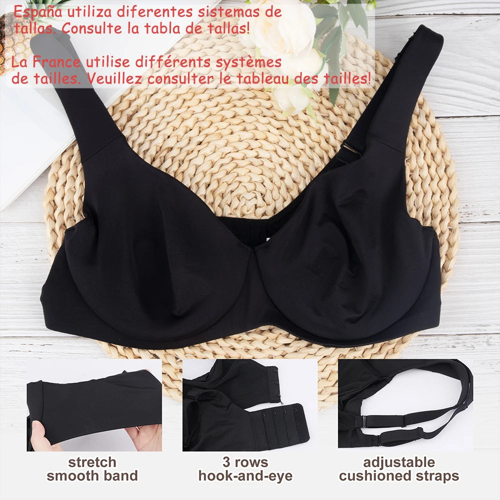 Plus Size Full Coverage Minimizer Bra