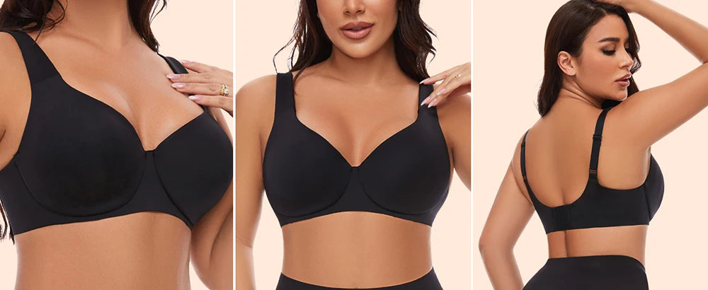 Plus Size Full Coverage Minimizer Bra