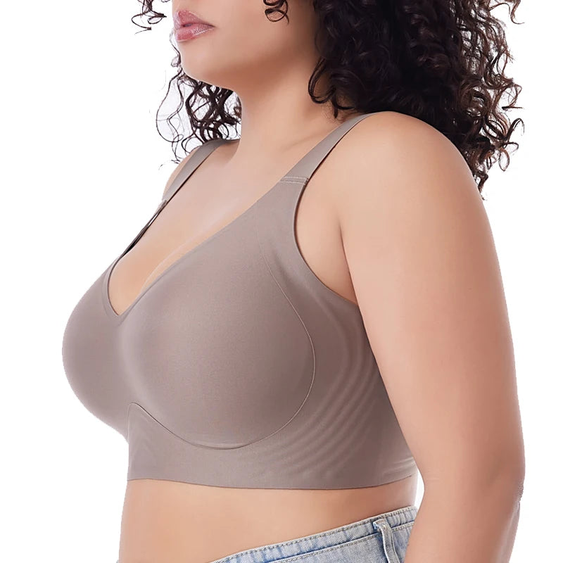 Seamless Wireless Push Up Bra