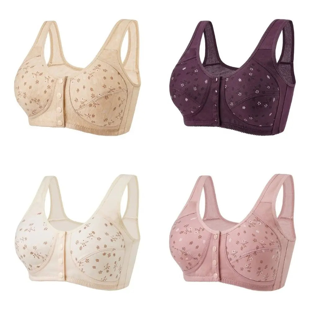 Front Close Cotton Comfort Bra