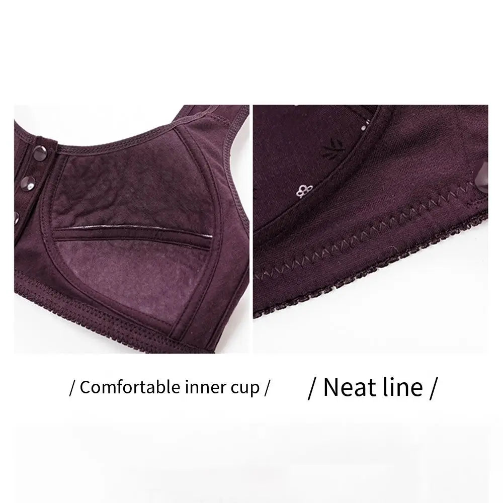 Front Close Cotton Comfort Bra