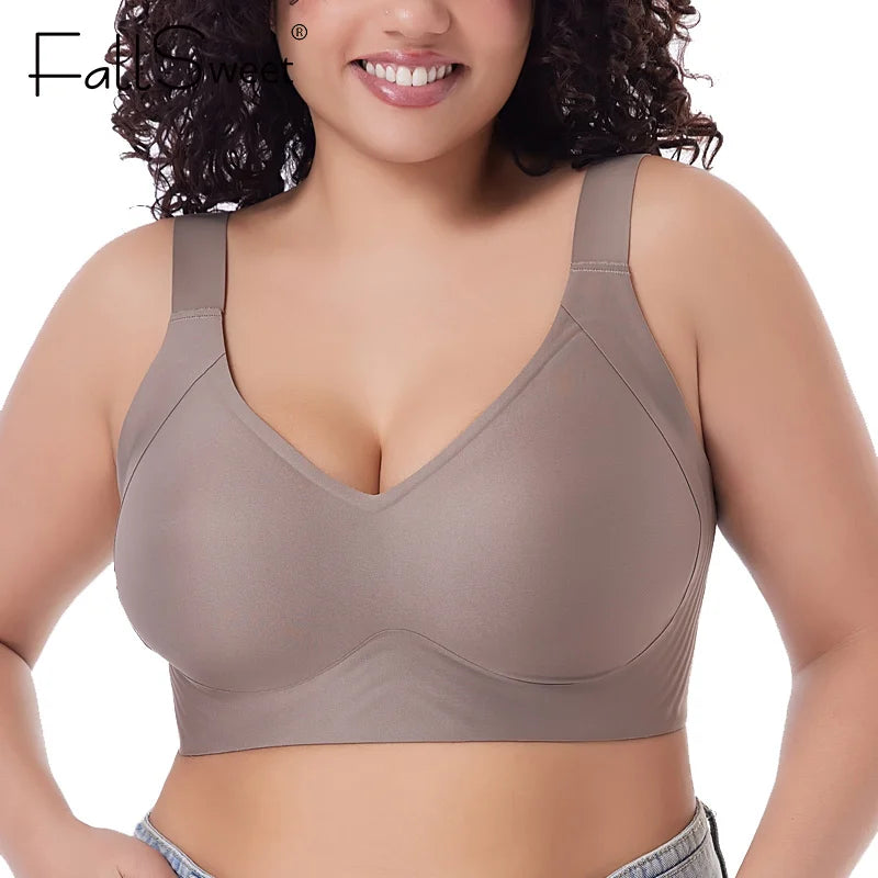 Seamless Wireless Push Up Bra