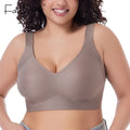 Seamless Wireless Push Up Bra