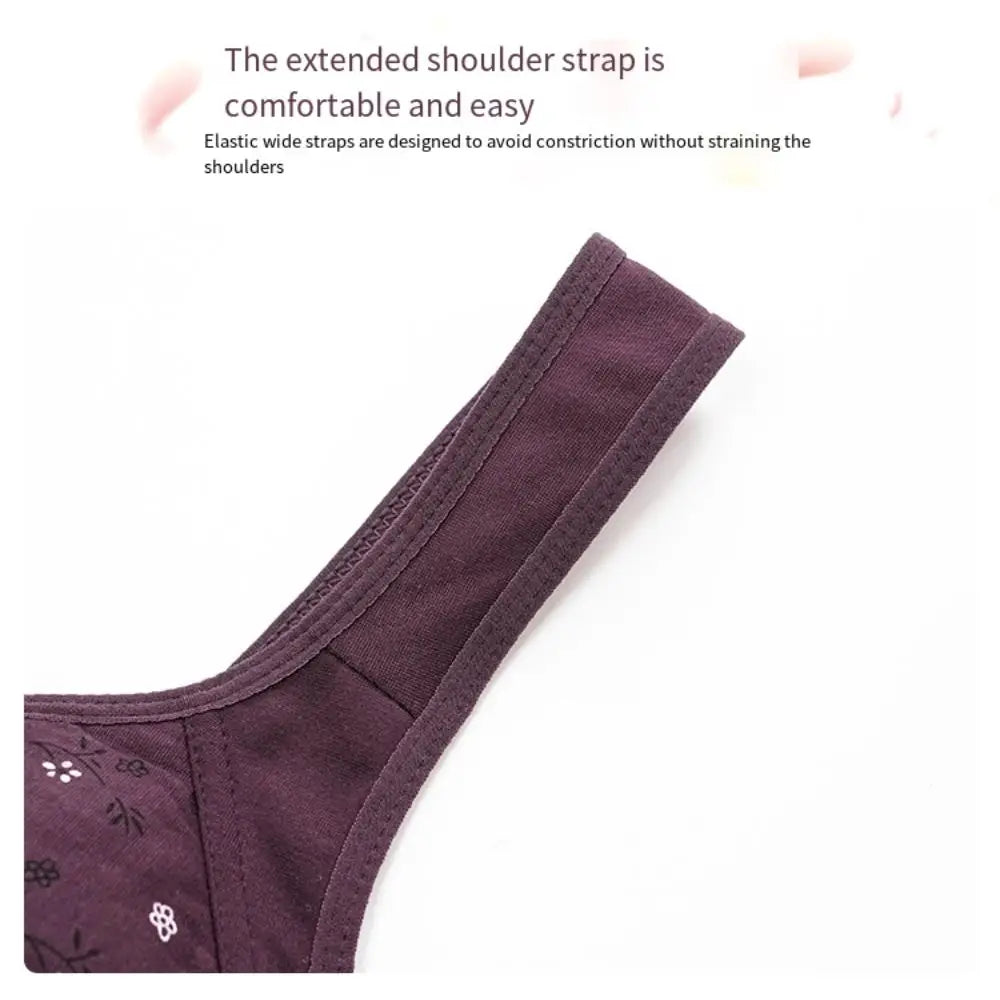 Front Close Cotton Comfort Bra