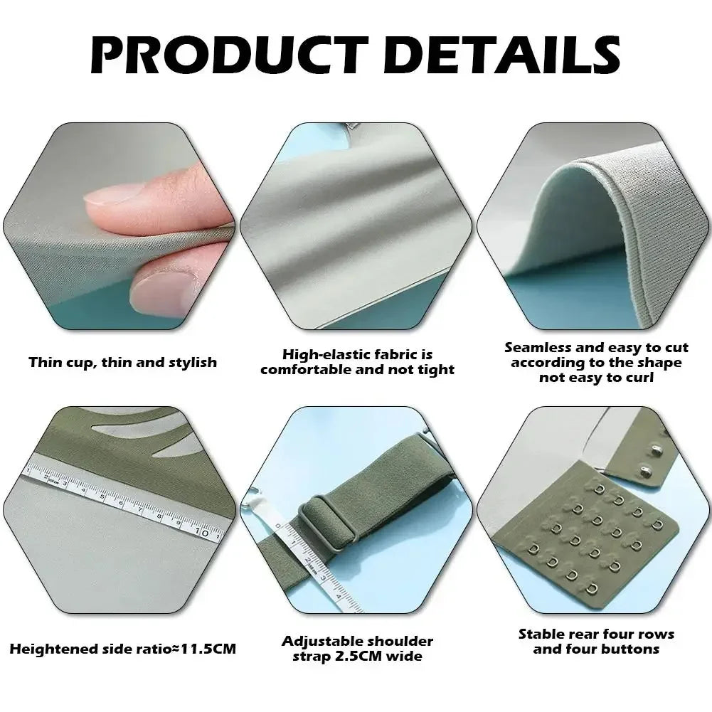 Wireless Full Coverage Support Bra